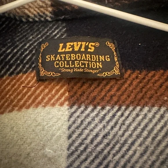 Levi's skateboarding edition Sherpa flannel jacket - Picture 2 of 11
